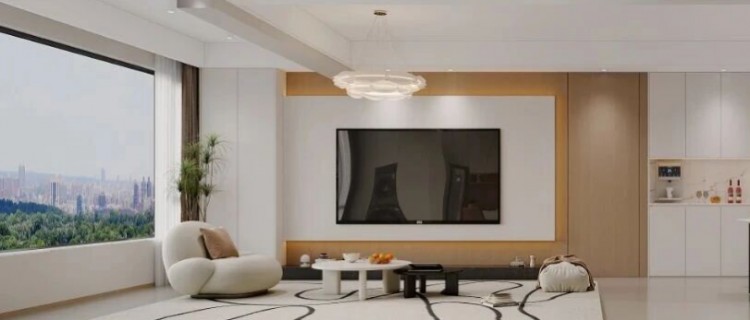 現(xiàn)代簡(jiǎn)約三居室裝修效果圖