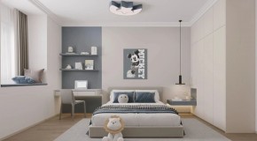 現代簡約三居室兒童房裝修效果圖