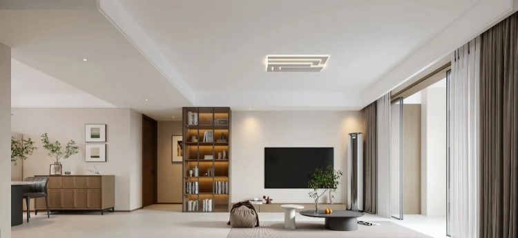 現代簡約兩居室裝修效果圖