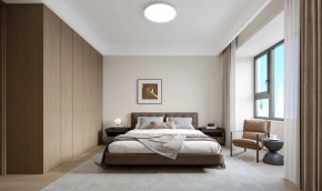 現代簡約兩居室臥室裝修效果圖