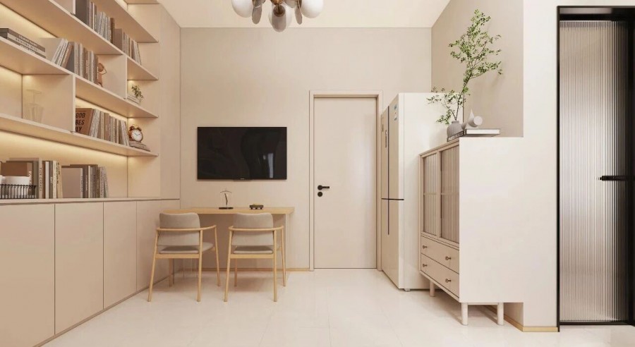 現代簡約小戶型餐廳裝修效果圖