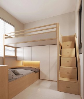 現代簡約小戶型兒童房裝修效果圖