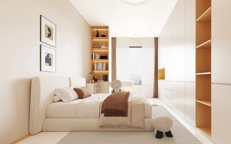 現(xiàn)代簡(jiǎn)約小戶型臥室裝修效果圖