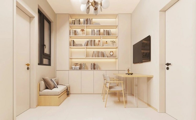 現代簡約小戶型裝修效果圖