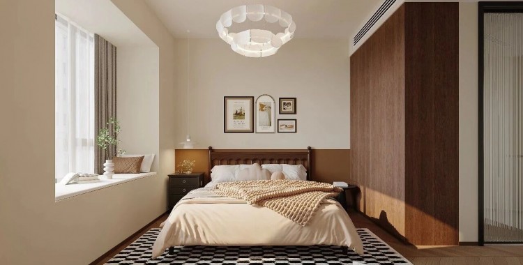 中古風兩居室兒童房裝修效果圖