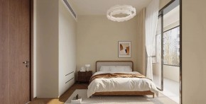 中古風兩居室臥室裝修效果圖