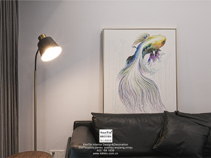 佳兆業悅峰現代簡約四居室裝修實景案例 佳兆業悅峰現代簡約四居室裝修實景案例