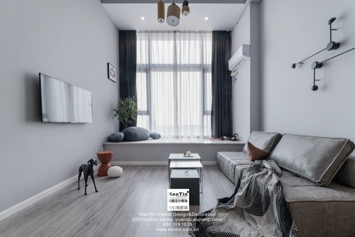 薈萃商業廣場公寓日式風格裝修實景案例